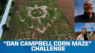 Dan Campbell Corn Maze Challenge  Dannie Rogers amp Tim Twentyman [upl. by Blumenthal]