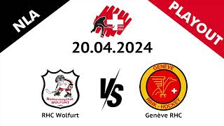 Highlights Rollhockey NLA RHC Wolfurt vs Genève RHC [upl. by Swisher]