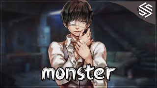 Nightcore  Monster In The Wall  Lyrics [upl. by Ennail]