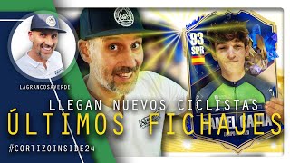 🟦🟩🟦 La bici del CAMPEÓN de ESPAÑA y llegan los PRIMEROS FICHAJES al equipo INSIDE CORTIZO 2024 [upl. by Rasia776]