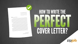 How To Write A Cover Letter Example Included [upl. by Ahsataj]