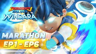 BoBoiBoy Galaxy WINDARA  MARATHON EP1EP6 MonstaNetwork [upl. by Atinyl]