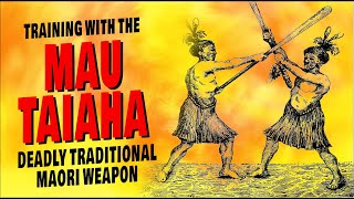 THE DEADLY MAU TAIAHA  TRADITIONAL MAORI WEAPON [upl. by Anilemrac]