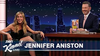 Jennifer Aniston Addresses the Many Rumors About Her amp She Brings Out Her Dog Clyde [upl. by Theis]