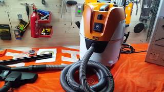 Odkurzacz Stihl SE 62 E  Vacuum cleaner Stihl SE62E [upl. by Ardnayek522]