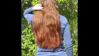 Henna Ombre on Naturally Dark Brunette Hair [upl. by Eceirtal825]