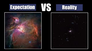 DeepSky Objects Through a Telescope Expectation and Reality [upl. by Ahsaetan]