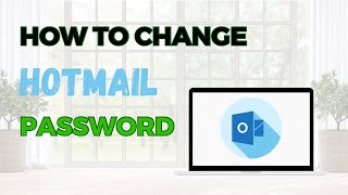 How To Change Hotmail Password [upl. by Krantz217]