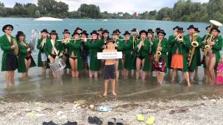 Stadtmusik spielt Narrenmarsch im Seepark Pfullendorf [upl. by Abner949]