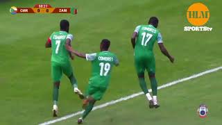 ZAMBIA VS COMOROS 01 COSAFA MATCH HIGHLIGHTS [upl. by Imorej]