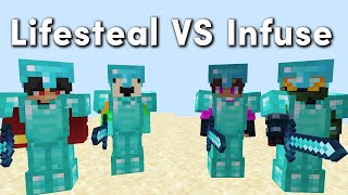 Lifesteal SMP VS Infuse SMP [upl. by Alliscirp]