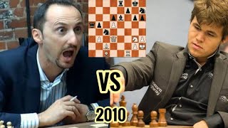 Player or human computer Is this Carlsen Carlsen vs Topalov [upl. by Llenehc]