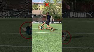 NON FARE COSÌ ❌ stop controbalzo tiro partita consigli allenamento calcio tutorial goals [upl. by Ettenaej]