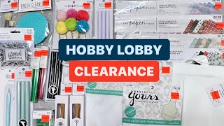 Hobby Lobby Clearance Haul [upl. by Danuloff]