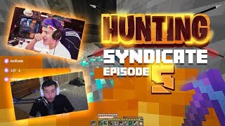 NINJA JOINS THE HUNT HE RAGES AFTER I LOSE EVERYTHING Hunting Syndicate Minecraft Series  Ep5 [upl. by Nauqel903]