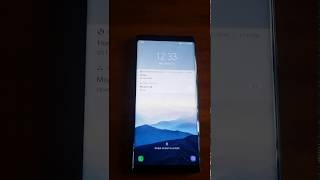 Forwarded Call Notification FCN App Running on Galaxy Note8 [upl. by Buatti]