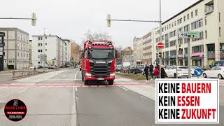 DEMO GEGEN MAUTERHÖHUNG amp CO2 STEUER  16122023 IN HANNOVER DER GANZE ZUG [upl. by Ecinaej]