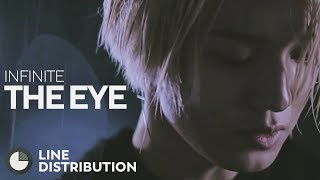 INFINITE  The Eye Line Distribution [upl. by Zasuwa]