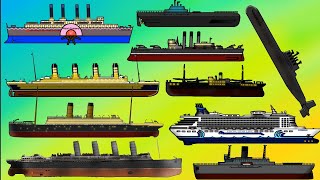 SINKING SHIPS Flipaclip full animation New edition 🛳️⚓ [upl. by Yssirk]