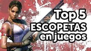 Top 5  Escopetas en juegos [upl. by Coriss513]