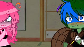 ♡ Prolonged eye contact ♡  Meme  Ft Leo amp Pinkie 🩷🧁💙🐢  MikeyPieTwilightNardo 🩷🧡💜💙 [upl. by Fogarty]