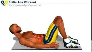 8 Min Abs Workout  level 1avi [upl. by Novikoff]