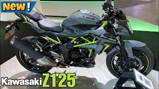 Finally Kawasaki Z125 Launched In India  Price Features Full Detail Video [upl. by Oelc]