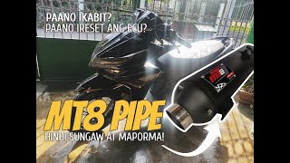 MT8 PIPE  Install at Reset ECU  HONDA CLICK 2023 [upl. by Kleper]