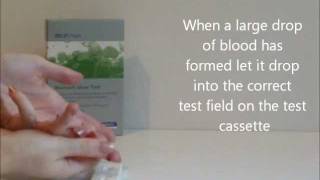 Stomach Ulcer Home Test for H Pylori infection Demonstration Video [upl. by Jea]