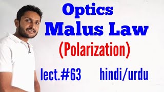 Malus law in polarisation [upl. by Phylis]