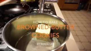 How to Bake Browned Butter Chocolate Chip Cookies [upl. by Zigrang]