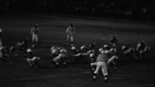 1954 Football BHS vs East Bakersfield Legend Carl Bowser 5 [upl. by Einiar]