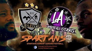 SPARTANS V LAMBETH ALLSTARS  LEAGUE GAME  SPARTANS SUNDAY LEAGUE [upl. by Edijabab]