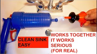 How to Unclog a Bathroom Sink [upl. by Ardnat]