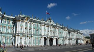 Visite de lErmitage ancien palais dhiver des Tsars à StPetersburg Russie [upl. by Alenson]