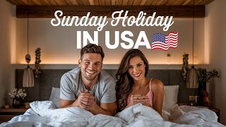 Sunday Holiday Spend In America  Enjoy with Family❤️  Facts usa funfacts [upl. by Sproul]