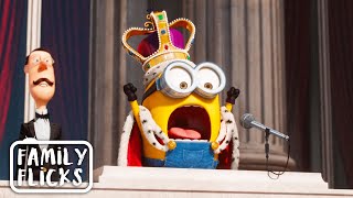 Minion Bob Becomes King  Minions 2015  Family Flicks [upl. by O'Hara34]