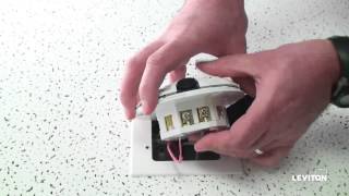 How to Install a Leviton Provolt ODC Occupancy Sensor [upl. by Selig837]