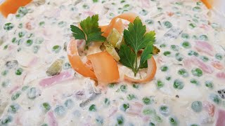 Ruska salata kao savrsen dodatak uz pecenjeDomaci recept salata [upl. by Rolfe565]