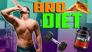 FtM  Bro Diet  Full Day of Eating  IIFYM Bulk [upl. by Esdras]