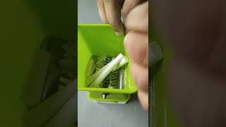 chalk crushing in cutter satisfying asmr shorts shortvideo [upl. by Urbano]