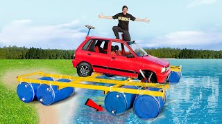 Can We Drive Car On Water क्या ये गाड़ी पानी में चल पाएगी 100 Real [upl. by Retsevlys]