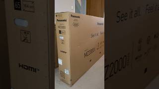 Panasonic’s NEW OLED TV ‘The MZ2000’ with Sonos Arc wall mounting and cables hidden panasonictv [upl. by Eiralih]