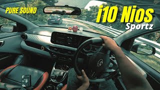 Hyundai Grand i10 Nios Sportz 2023  POV Drive  City Drive Review  i10 Facelift 2023  Revkid Vlog [upl. by Haerdna]