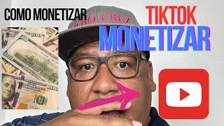 Como Monetizar TIKTOK para ganar mucho Dinero subiendo VIDEOS NUEVO METODO Programa de Creativida [upl. by Gayn779]