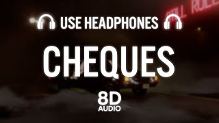 Shubh  Cheques 8D AUDIO [upl. by Isborne]