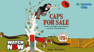 Caps for sale by Esphyr Slobodkina  Read aloud story [upl. by Ahsemed]