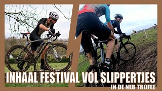 INHAAL FESTIVAL VOL SLIPPERTJES  NEB TROFEE 4  veldrijden cyclocross [upl. by Kingdon369]