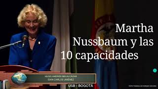 LAS 10 CAPACIDADES DE MARTHA NUSSBAUM [upl. by Gram]