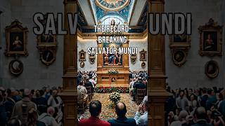 The Record Breaking Salvator Mundi art masterpiece auction leonardo history [upl. by Coshow226]